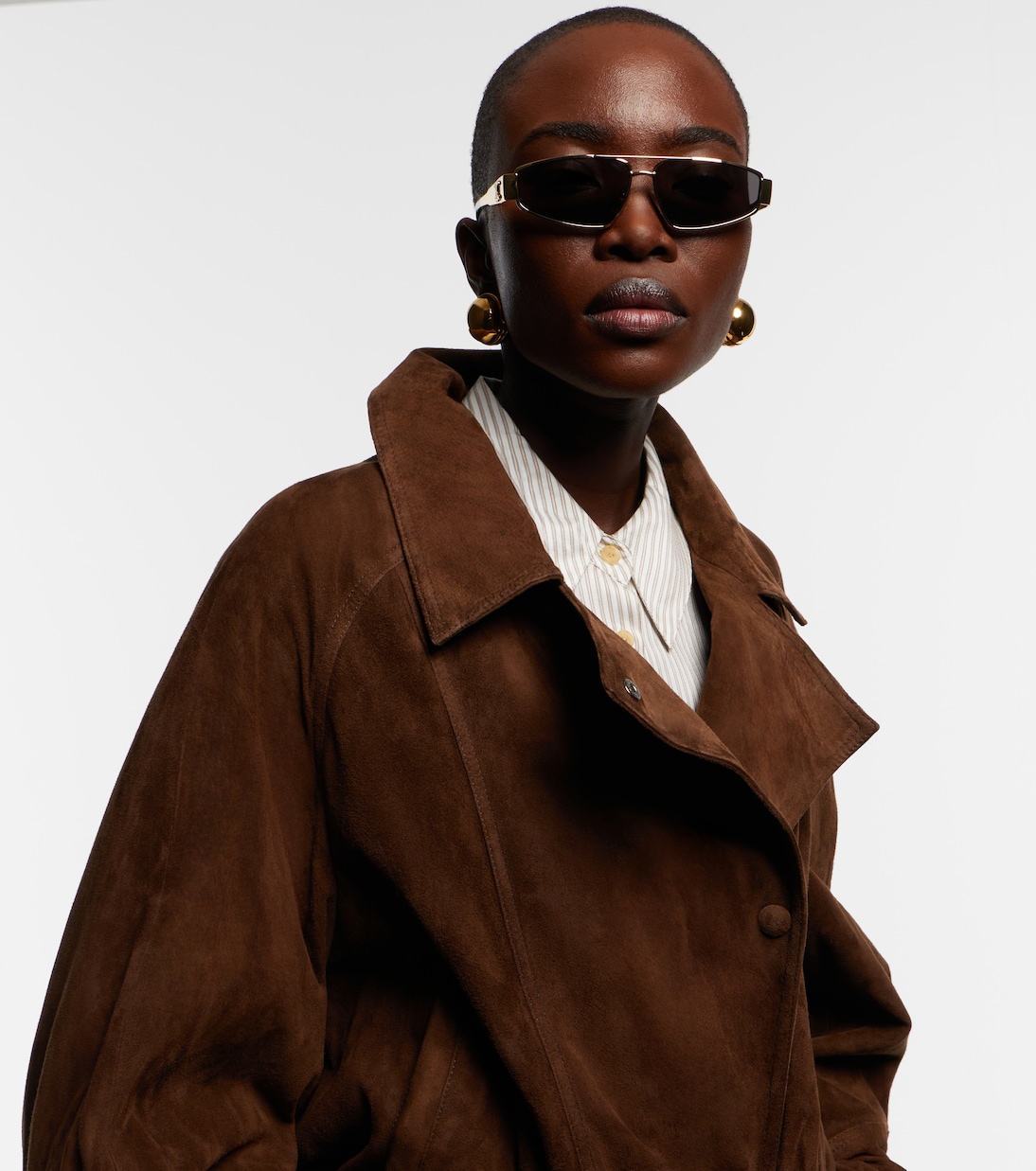 Lunettes de soleil Triomphe Metal 05 aviateur | Celine Eyewear