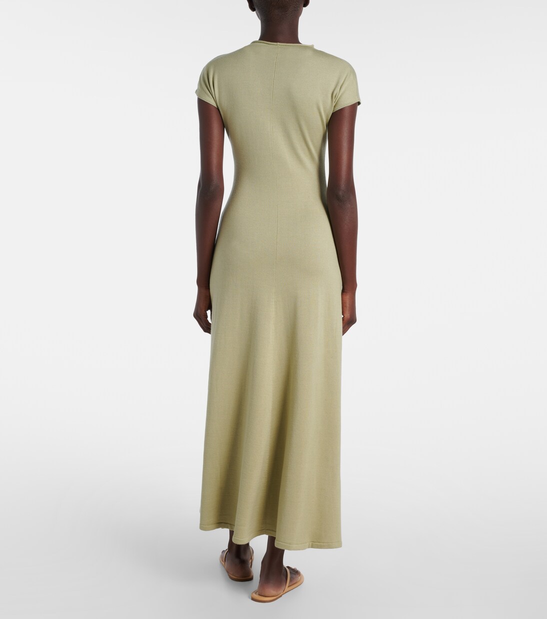 Vestido midi Lenore de lana y seda | Tove