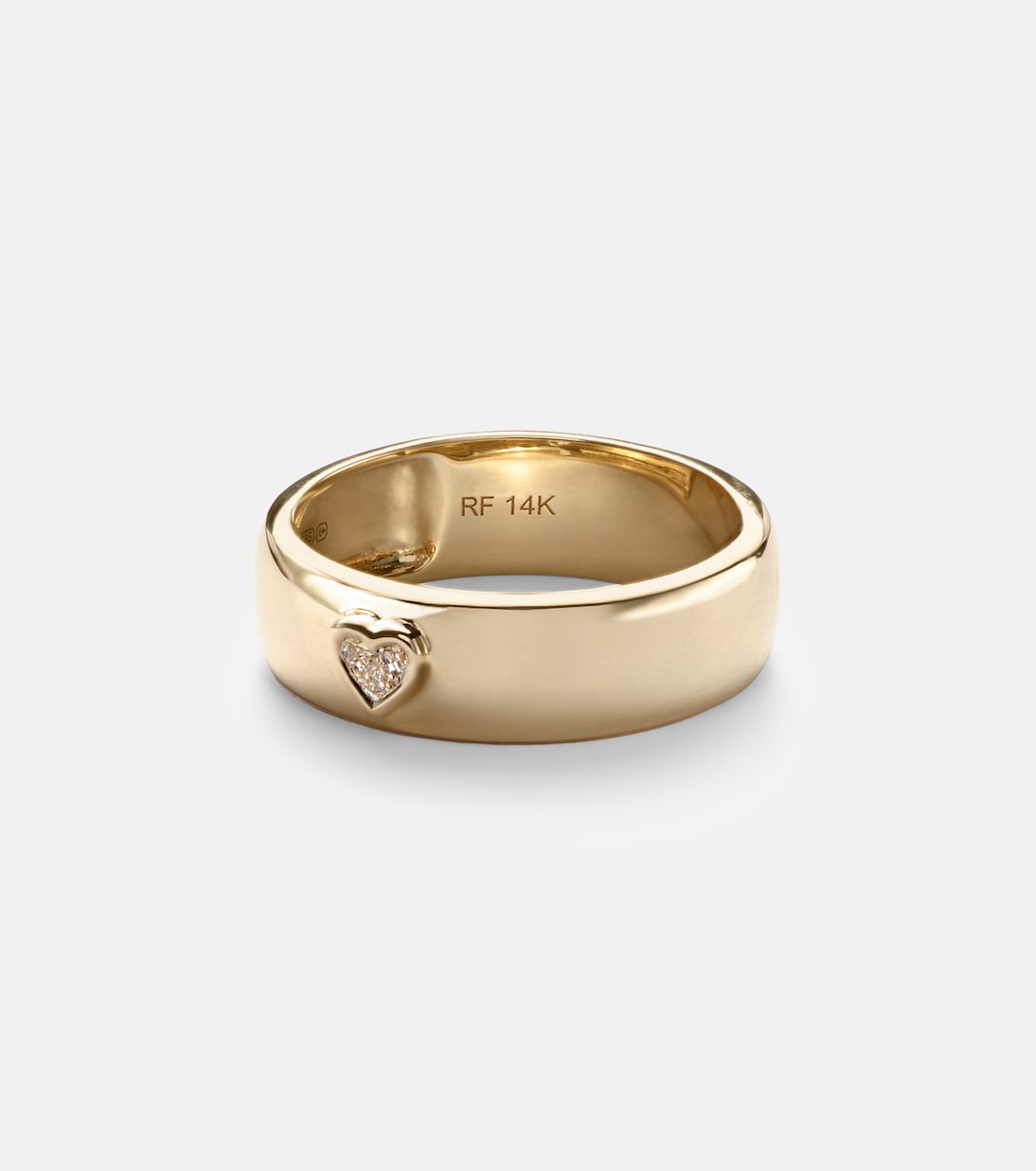 14kt gold ring with diamonds | Roxanne First