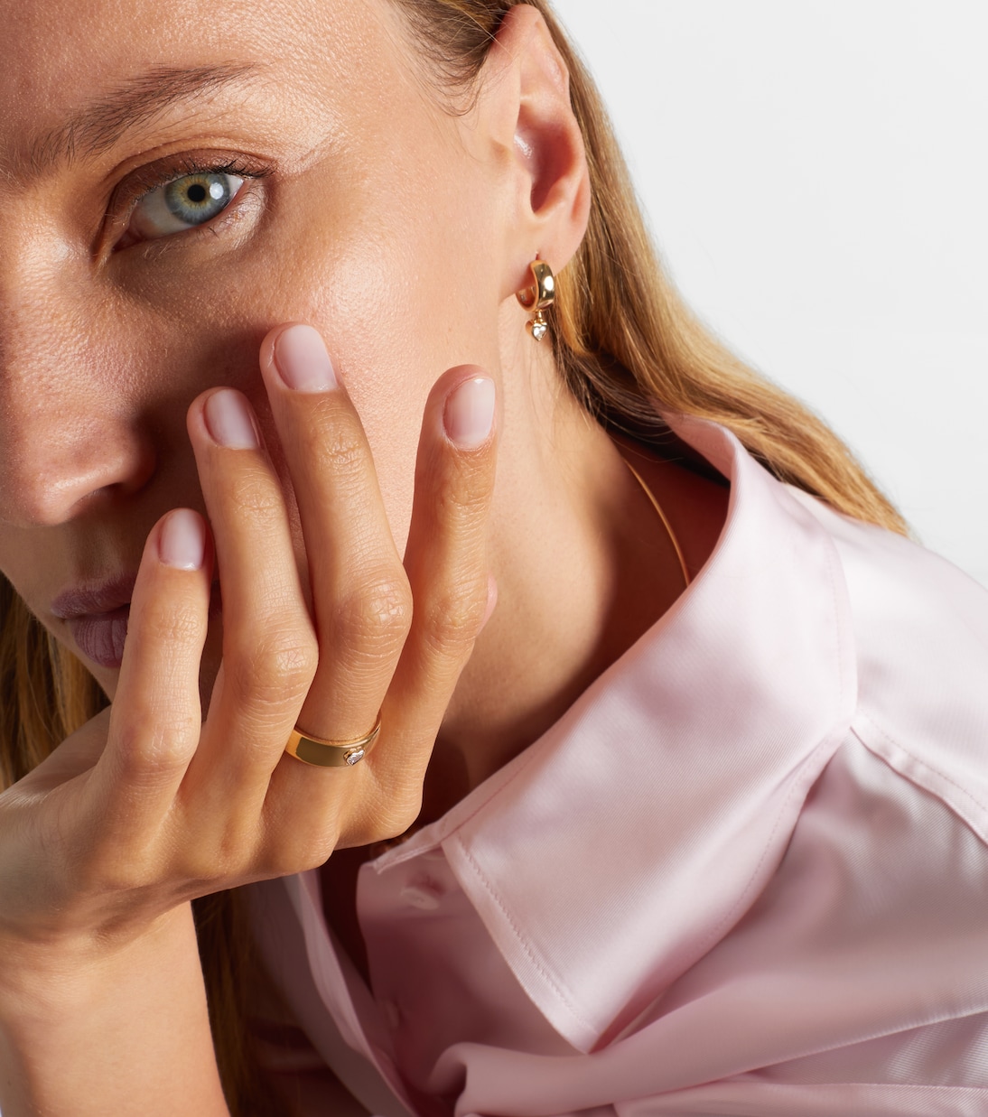 14kt gold ring with diamonds | Roxanne First