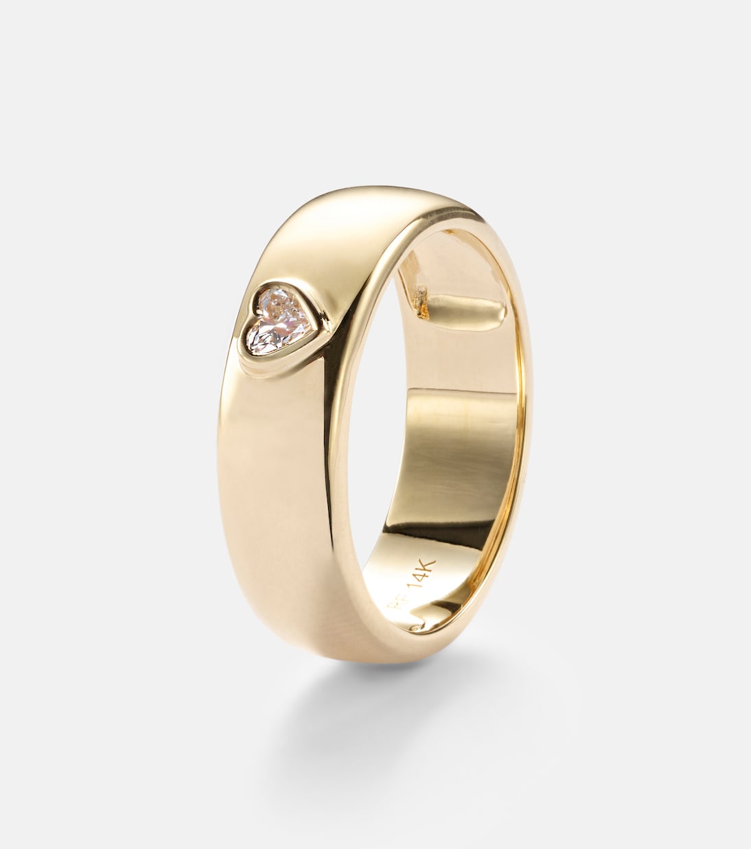 14kt gold ring with diamonds | Roxanne First