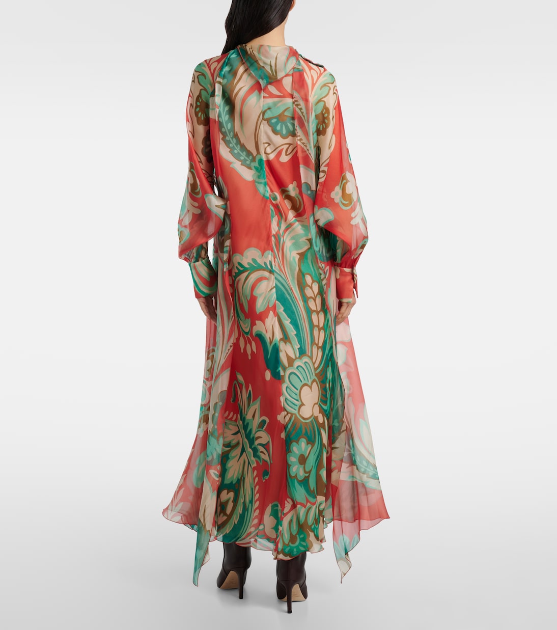 Bedrucktes Maxikleid aus Seide | Etro