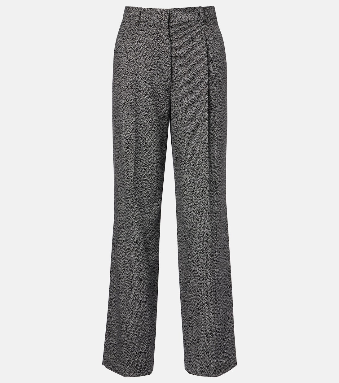 Mikkela cashmere and wool straight pants | The Row