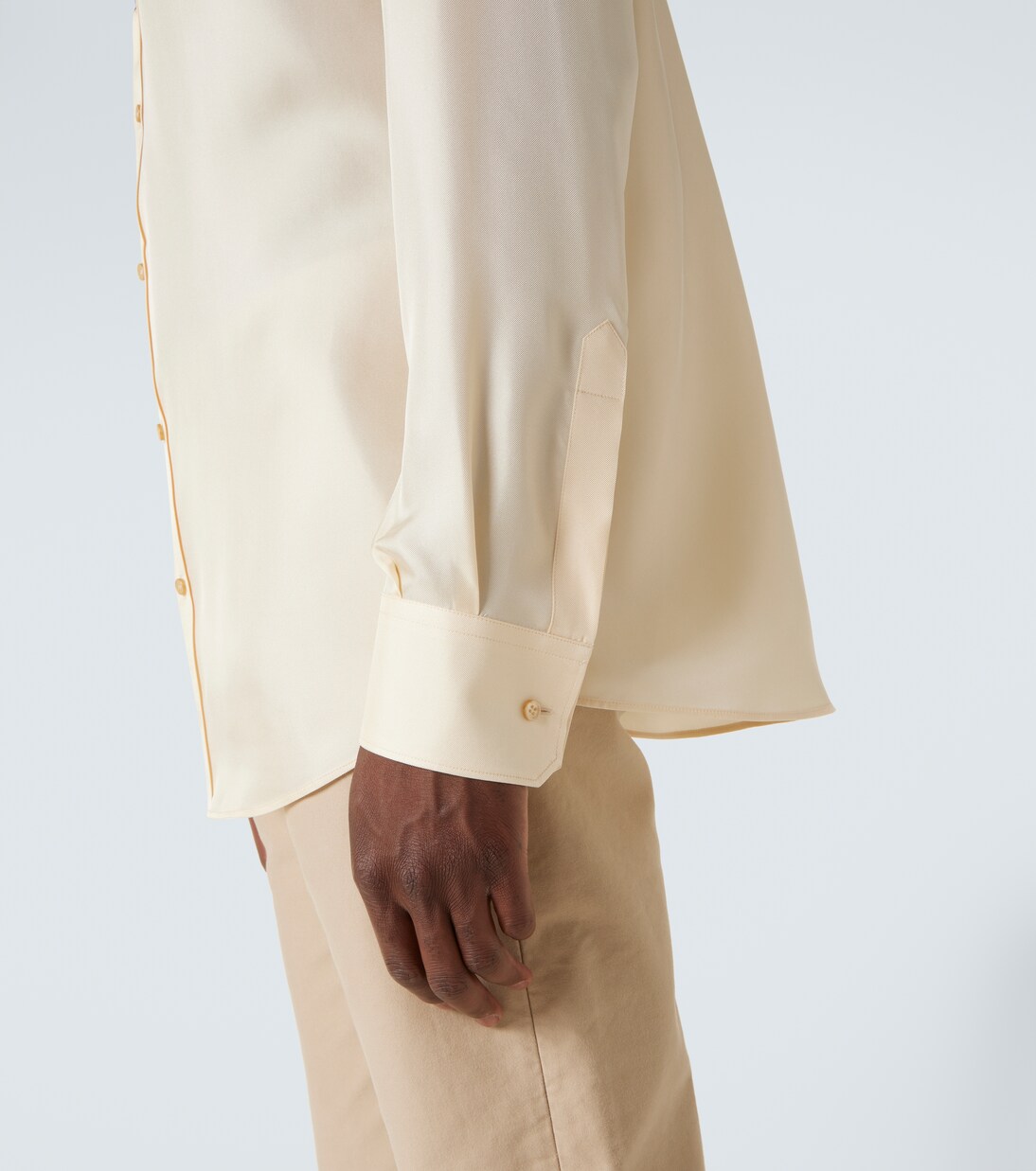 Silk twill dress shirt | Dolce&Gabbana