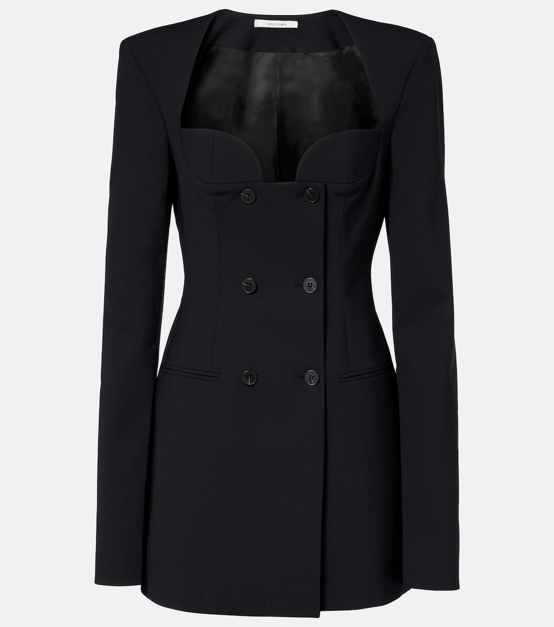 Double-breasted blazer dress | Nensi Dojaka