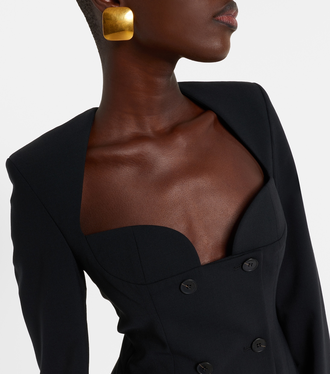 Double-breasted blazer dress | Nensi Dojaka