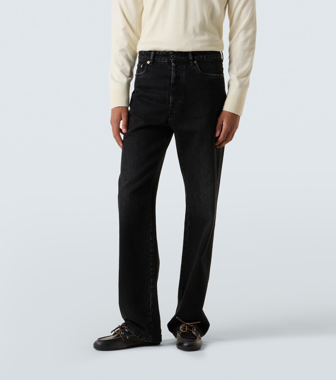 Mid-rise straight jeans | Miu Miu