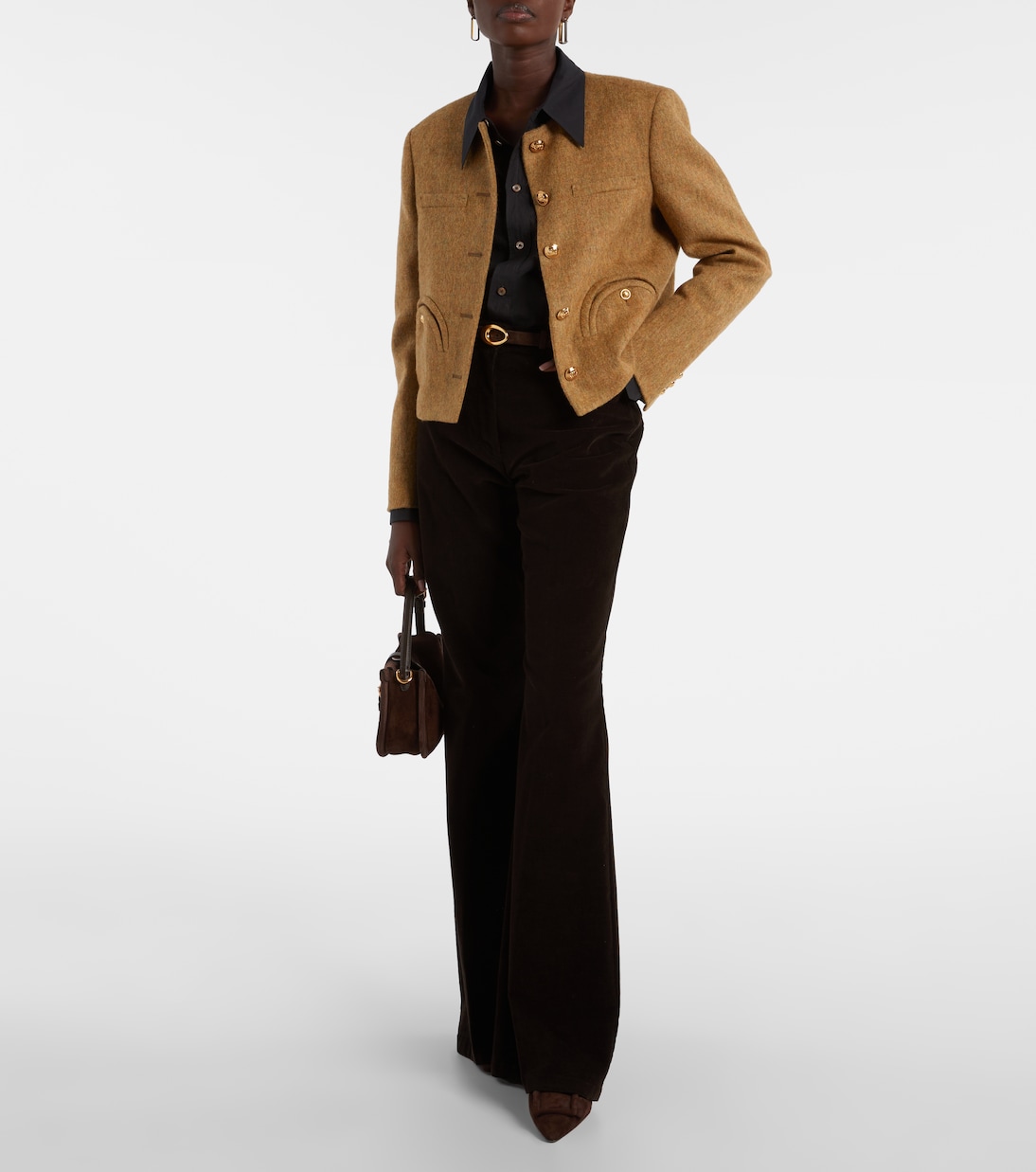 Shamo virgin wool tweed jacket | Blazé Milano