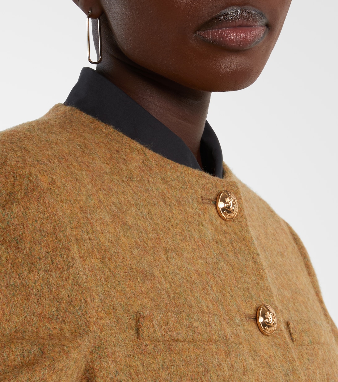 Shamo virgin wool tweed jacket | Blazé Milano