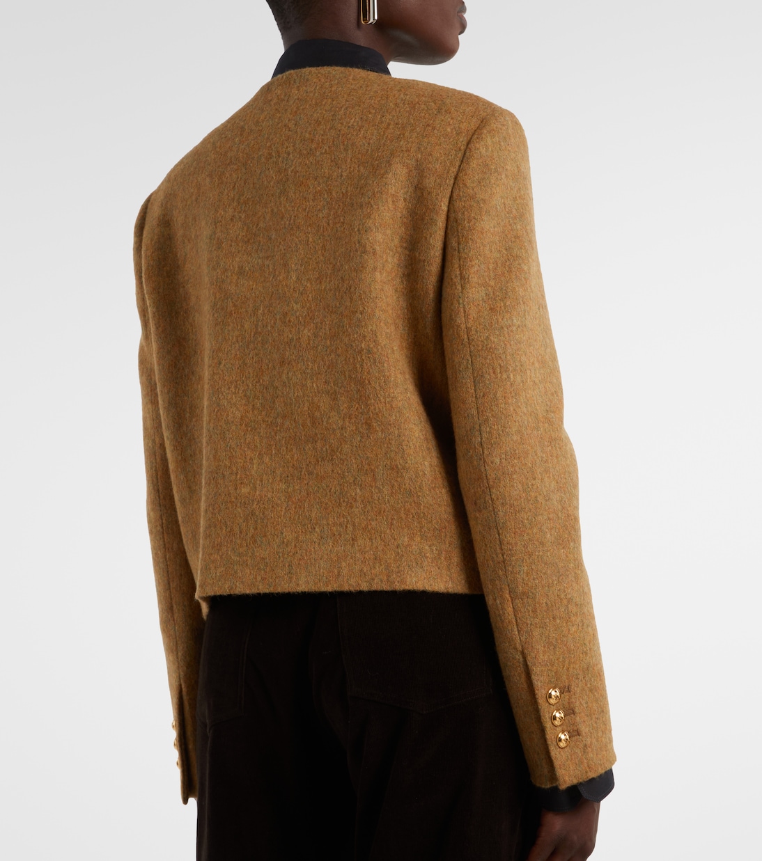 Shamo virgin wool tweed jacket | Blazé Milano