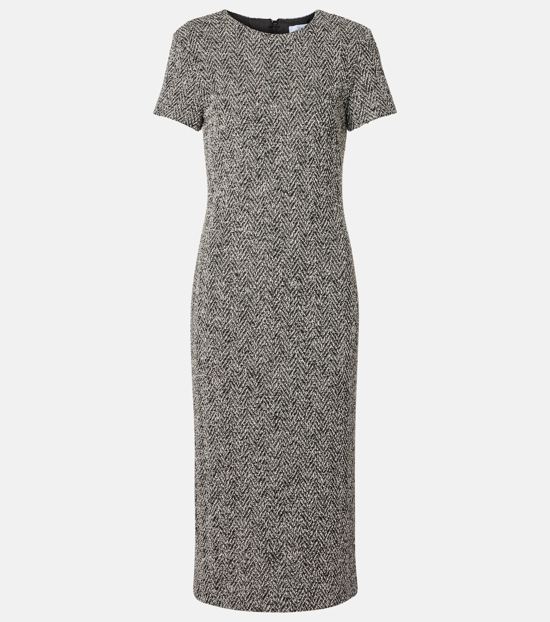 Giugno cotton and wool-blend midi dress | Max Mara