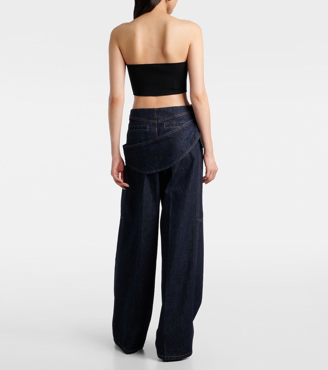 Runway low-rise wide-leg jeans | Sportmax