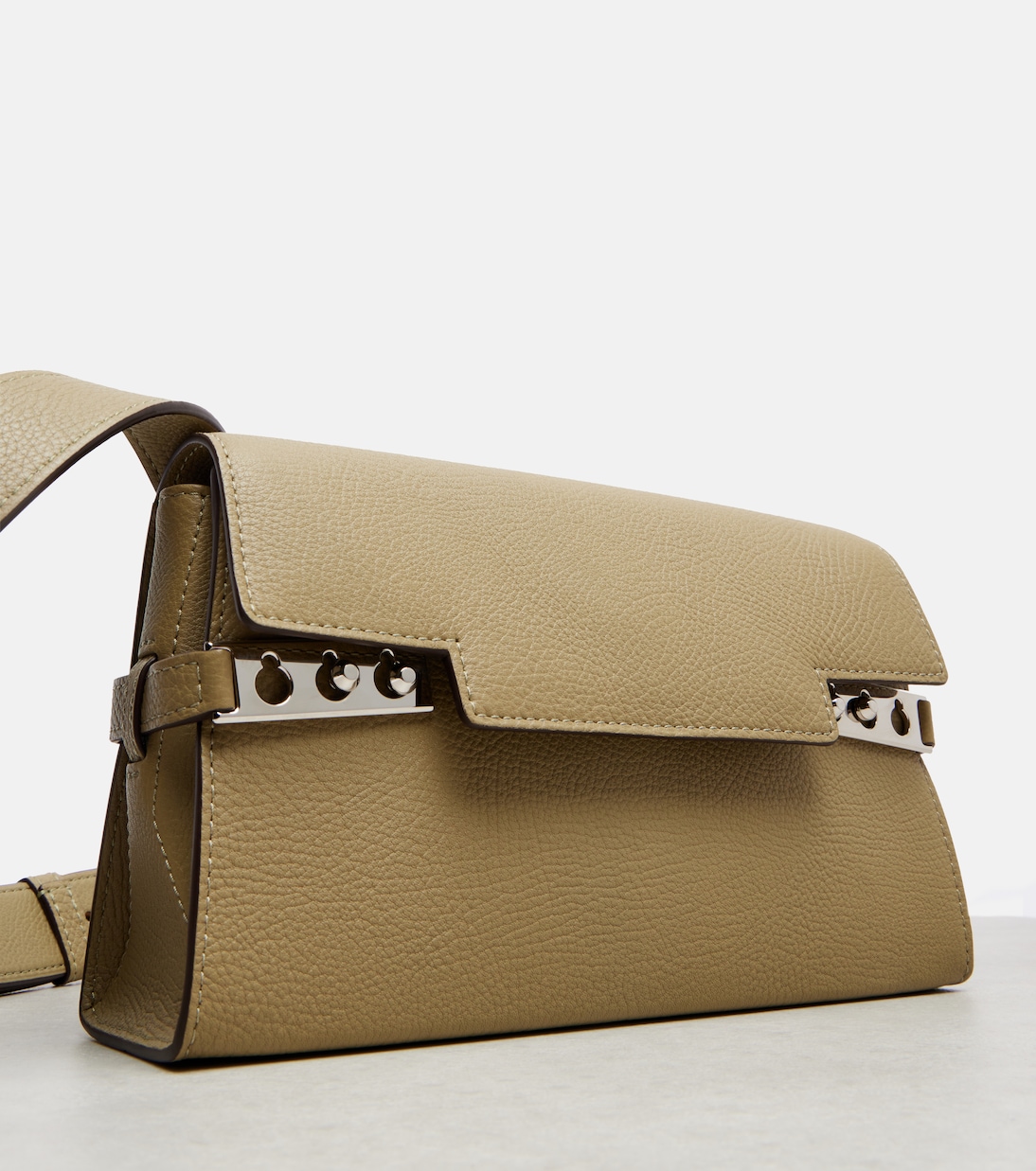 Tempête City Small leather crossbody bag | Delvaux