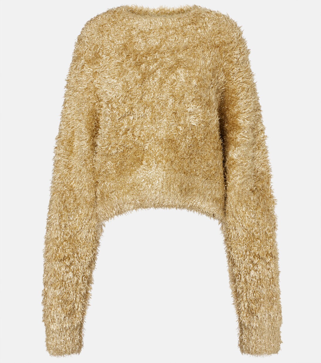 Pullover in teddy | Noir Kei Ninomiya