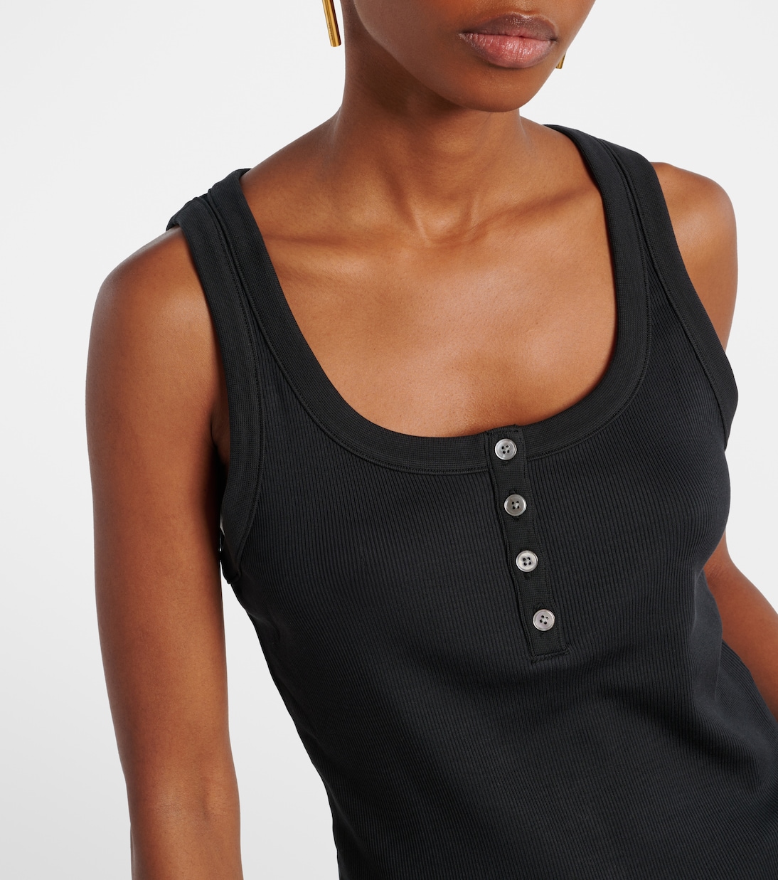 Abbott cotton-blend tank top | Veronica Beard