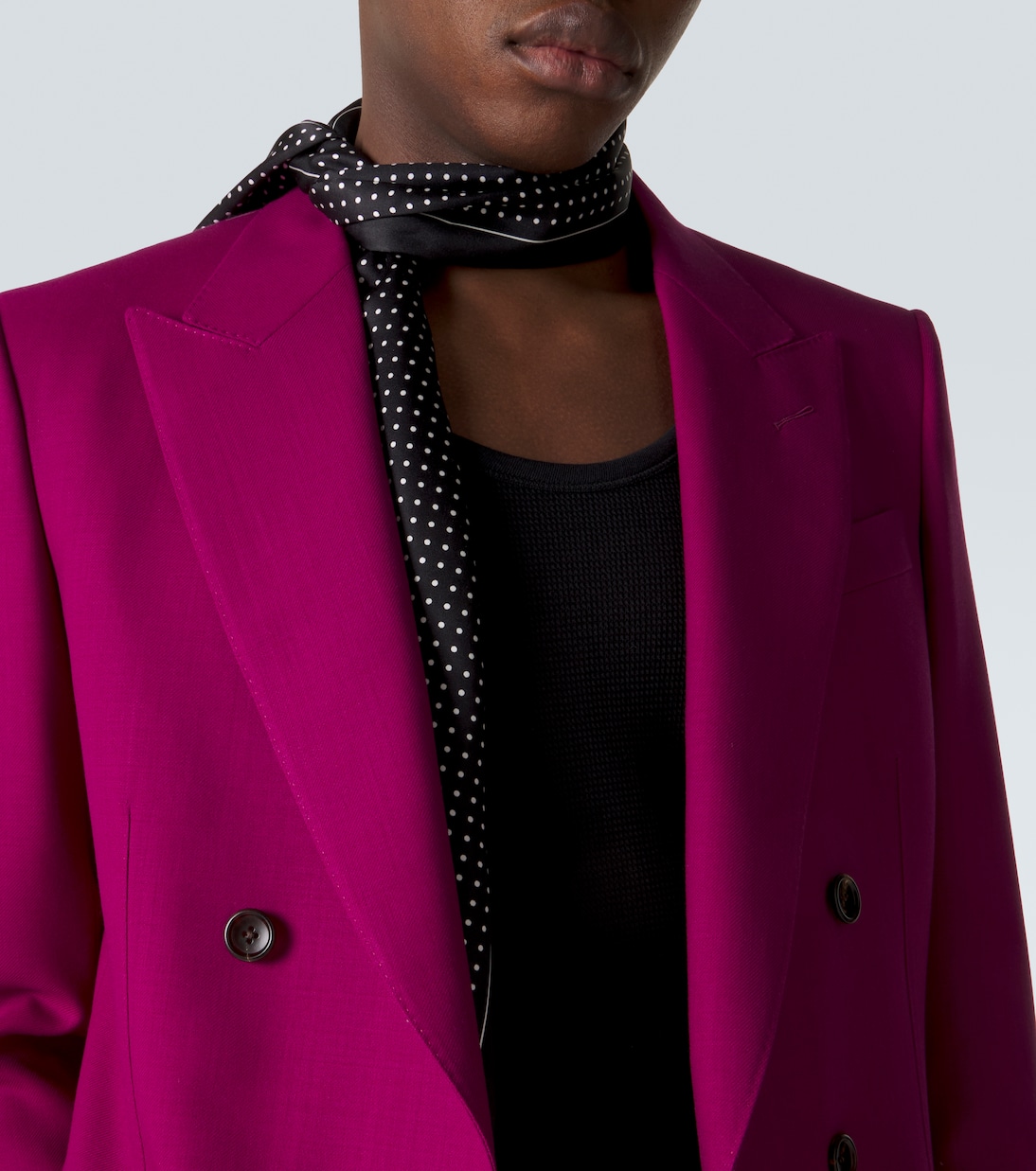 Semi-sheer cotton tank top | Tom Ford