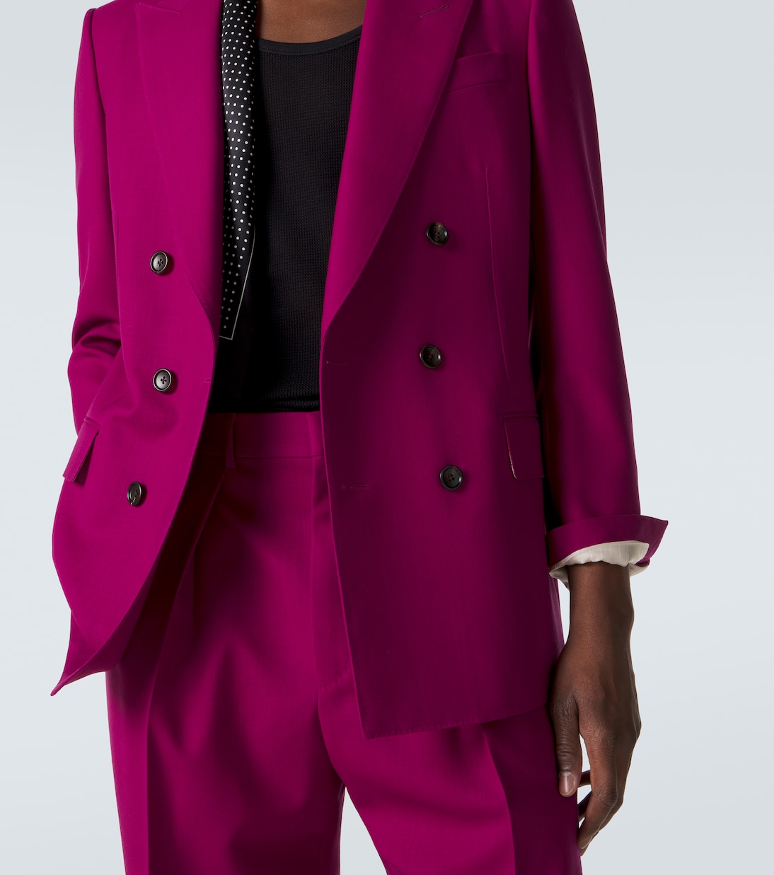 Semi-sheer cotton tank top | Tom Ford