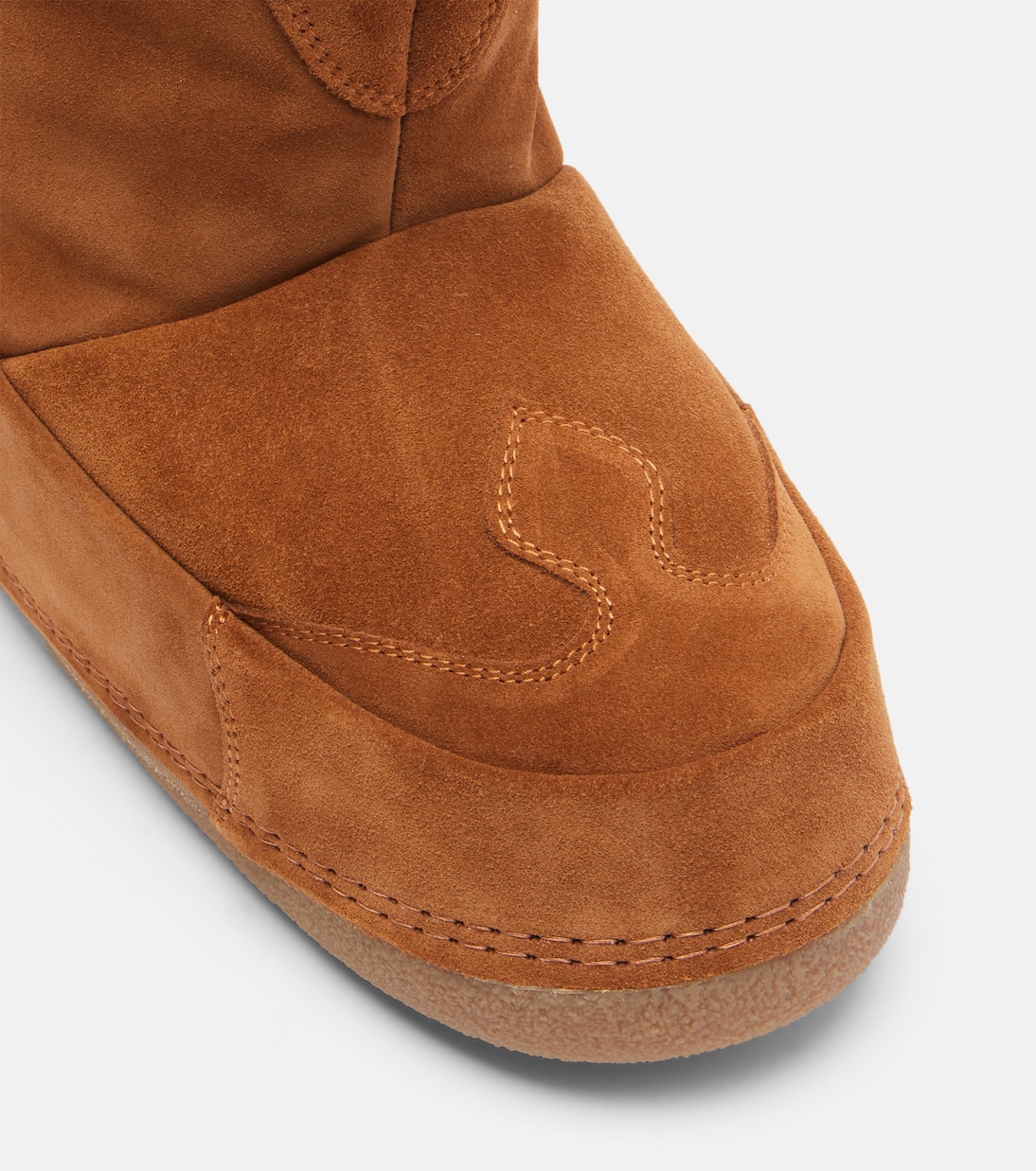 Schneestiefel Cowboy aus Veloursleder | Inuikii