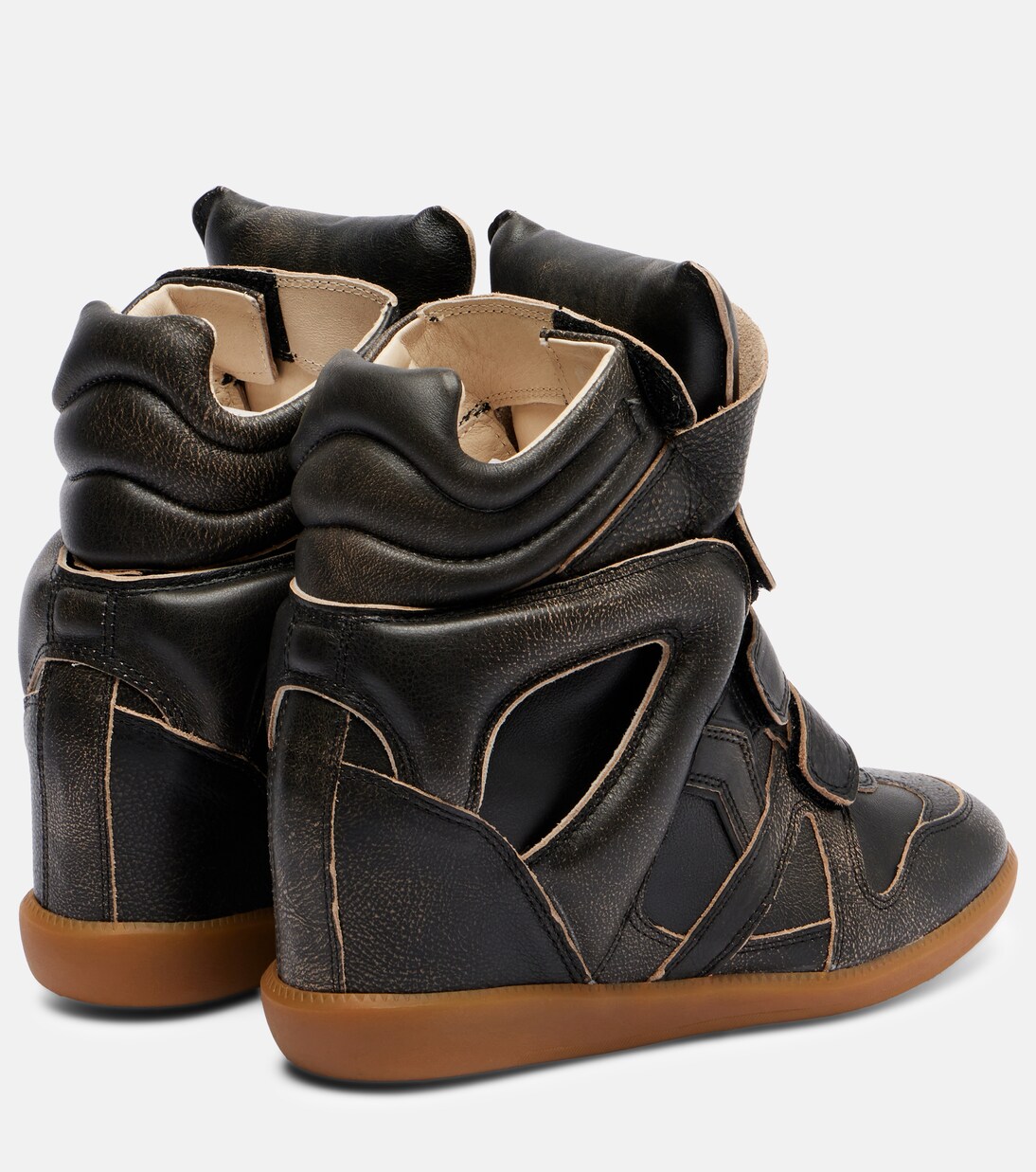 Bekett leather high-top sneakers | Isabel Marant