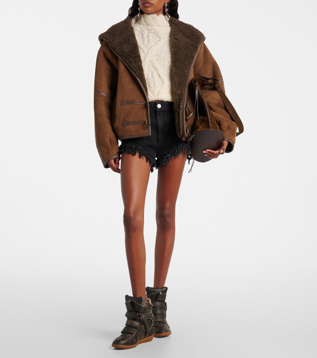 Bekett leather high-top sneakers | Isabel Marant