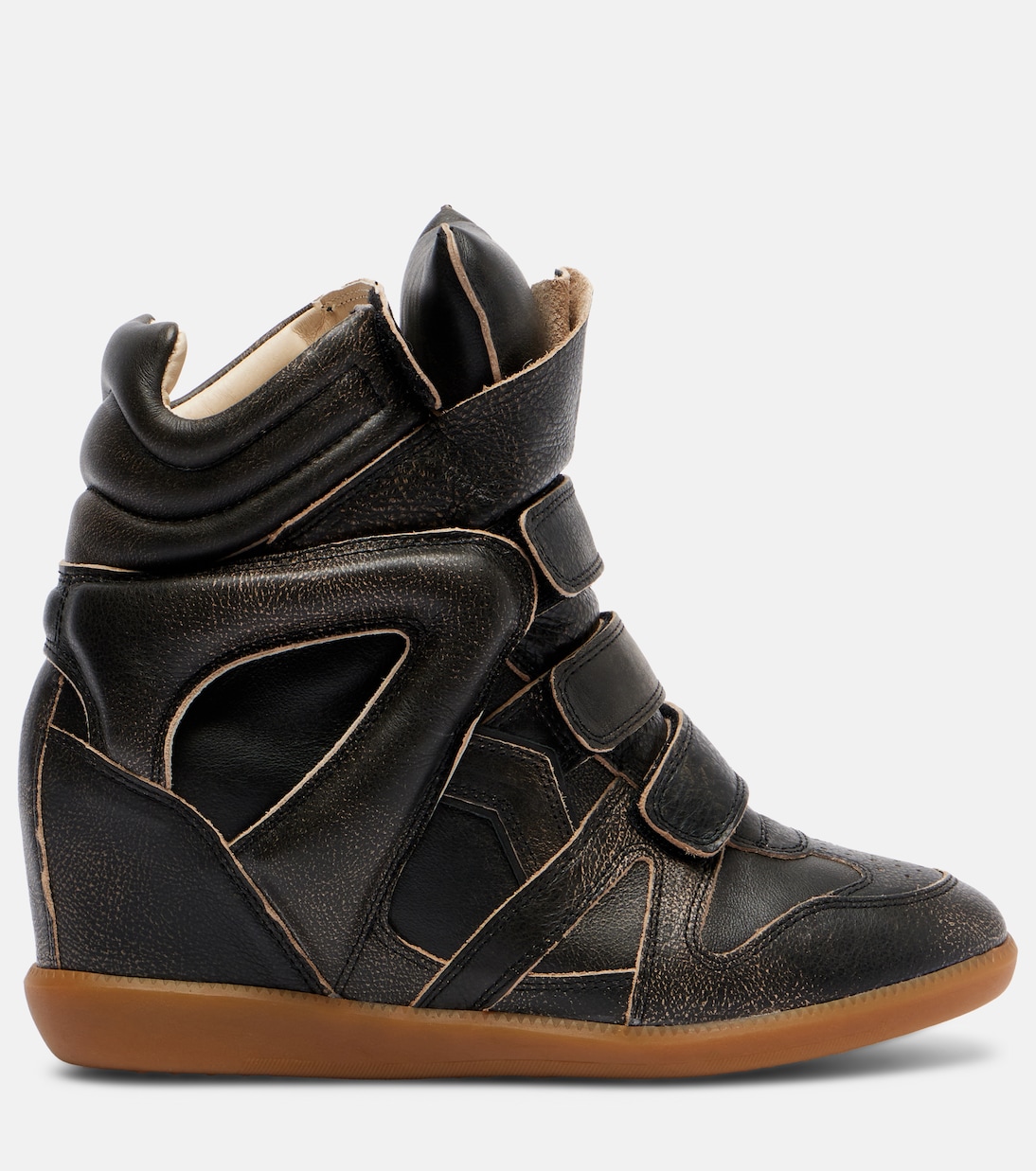 Bekett leather high-top sneakers | Isabel Marant