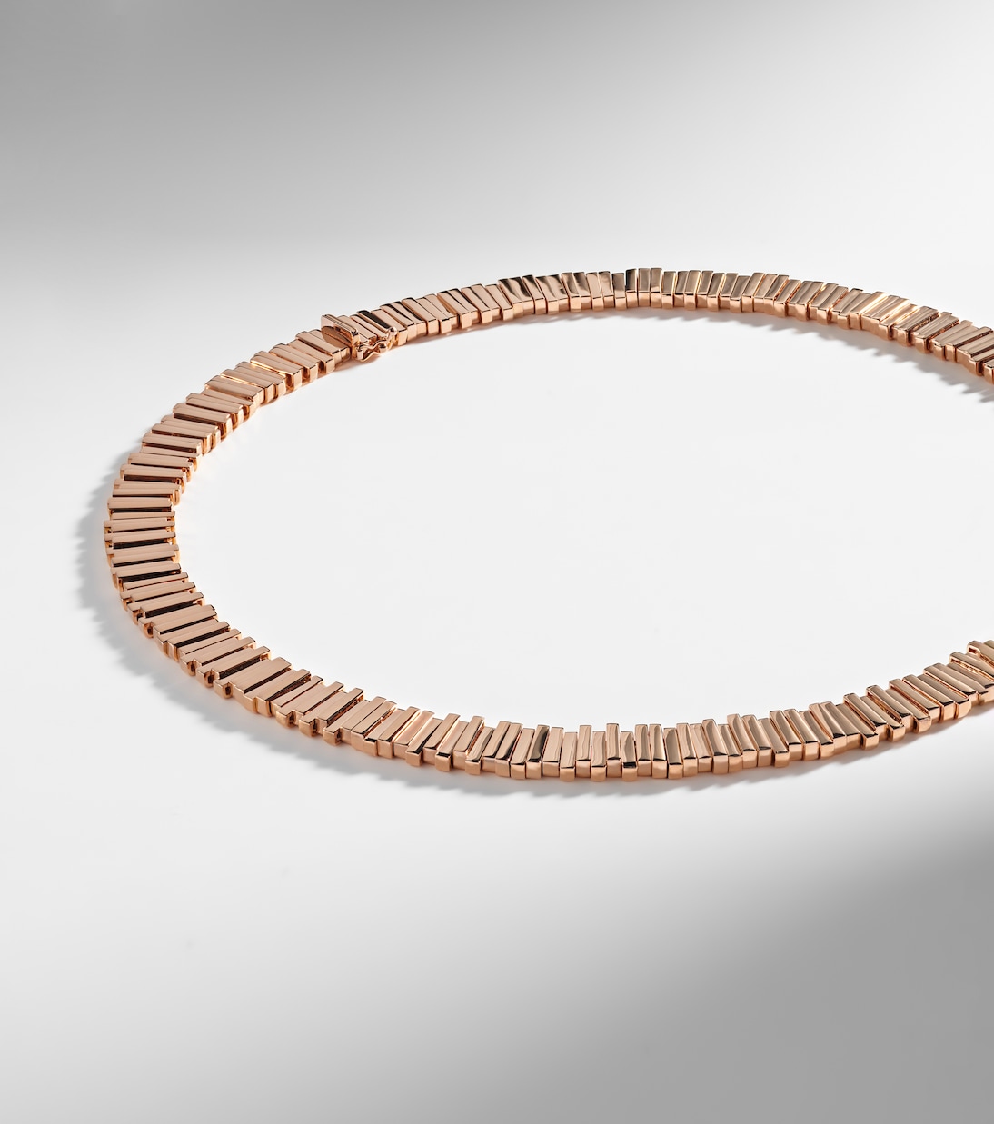 Collar Jagged de oro rosa de 18 ct  | Suzanne Kalan