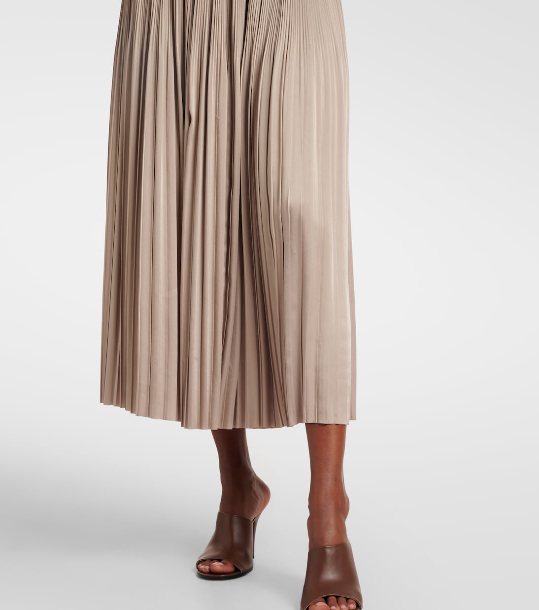 Rabat plissé midi skirt | Joseph