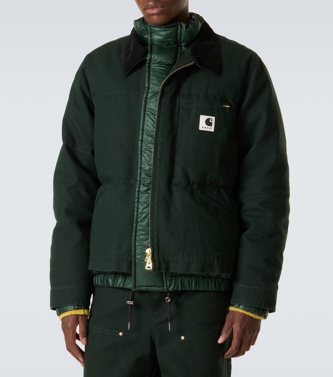 x Carhartt cotton canvas down jacket | Sacai