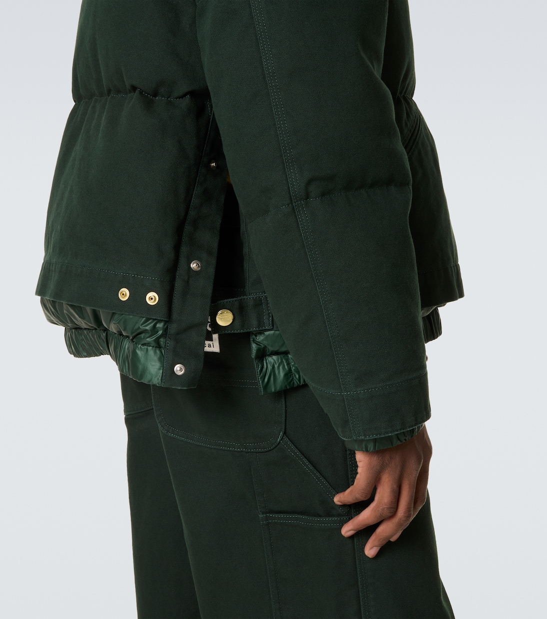 x Carhartt cotton canvas down jacket | Sacai