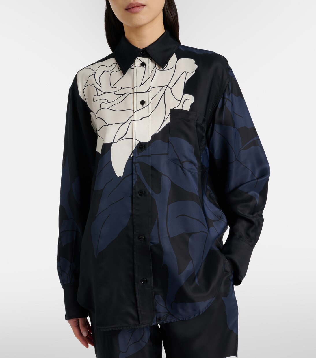 Floral shirt | Victoria Beckham