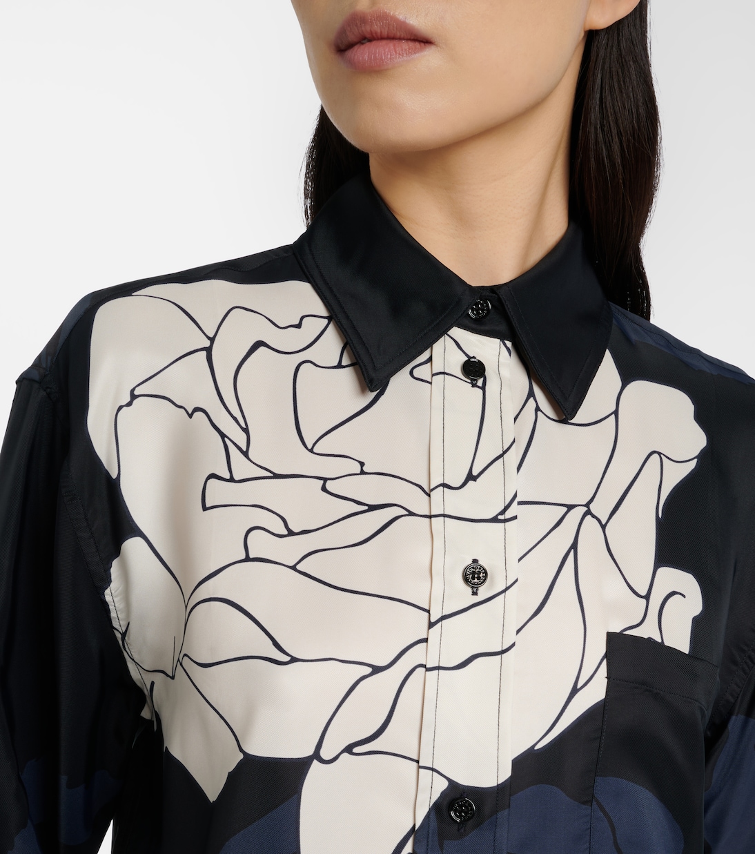 Floral shirt | Victoria Beckham