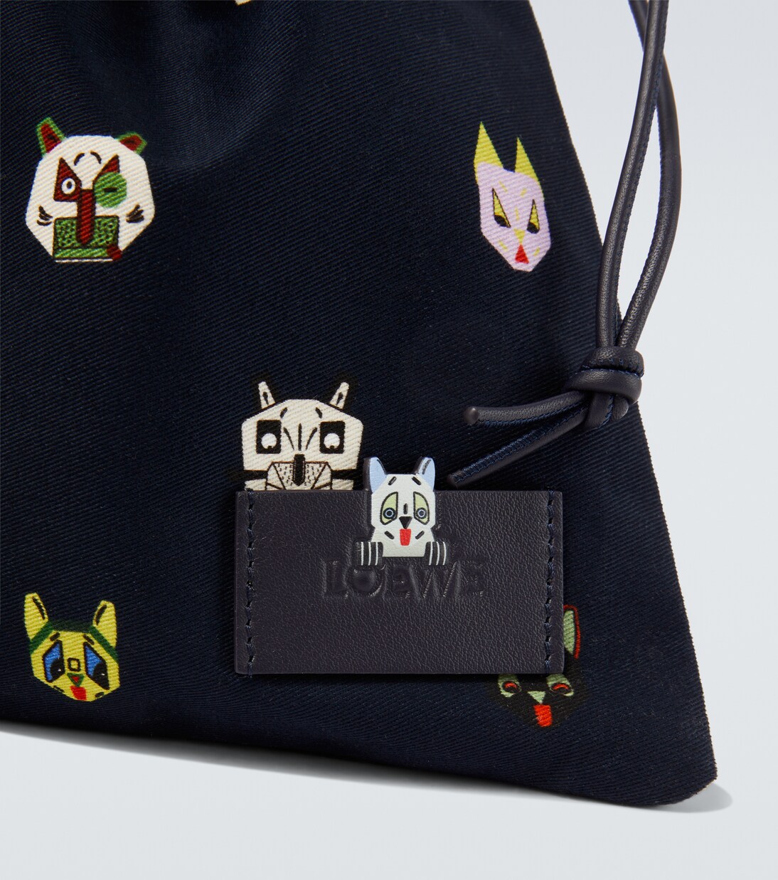 X Louis Wain Etui aus Baumwoll-Canvas | Loewe