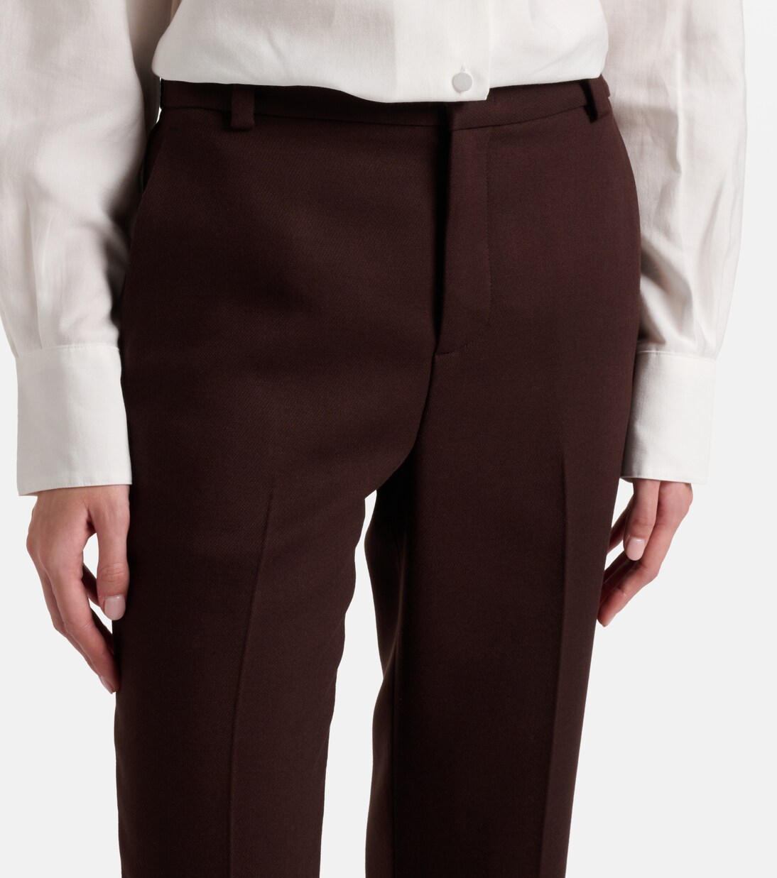 Mid-rise flared pants | Vince