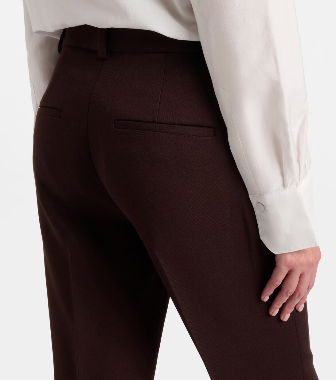 Mid-rise flared pants | Vince