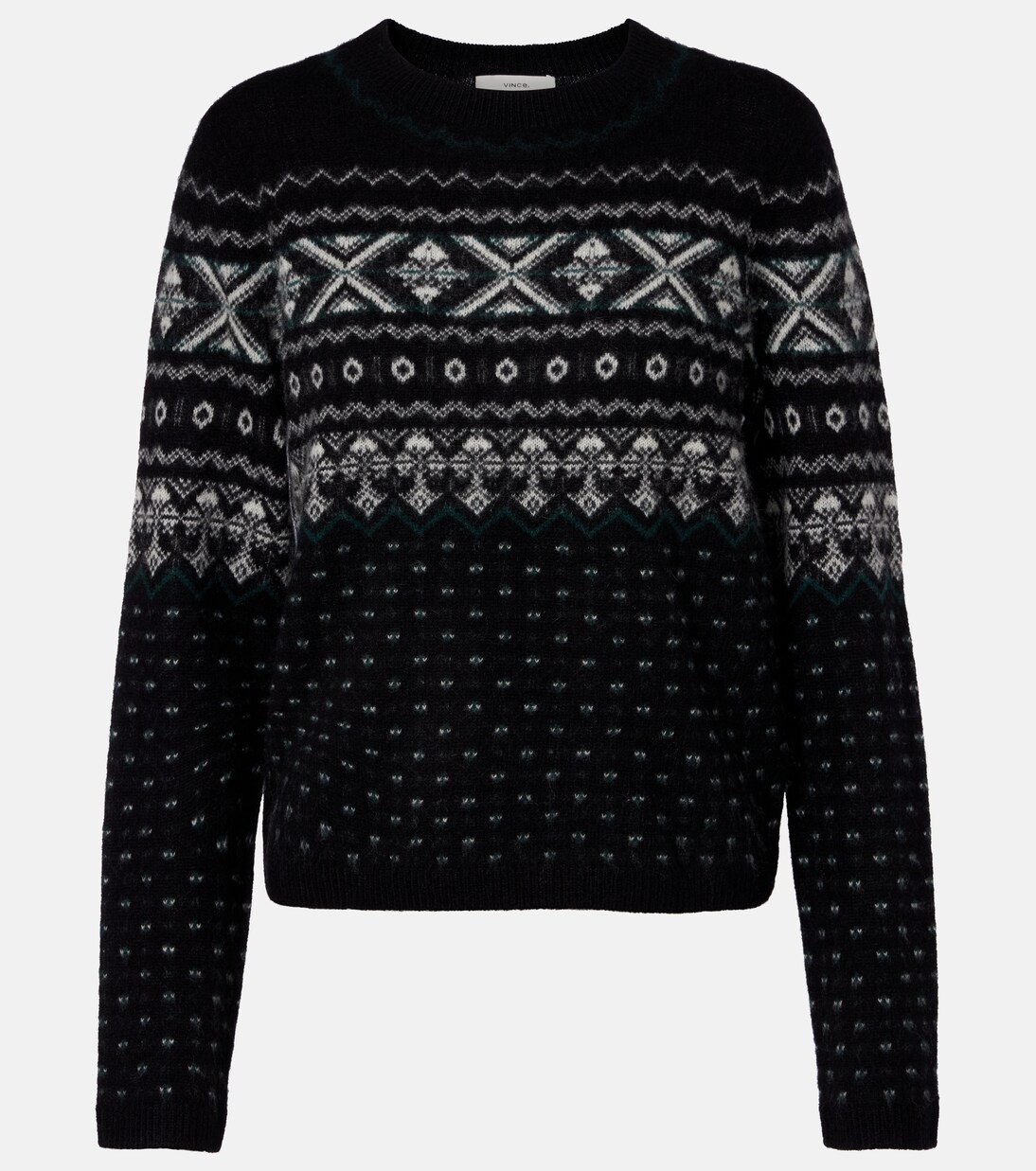 Fair Isle cashmere sweater | Vince