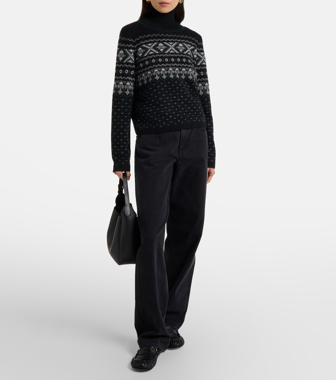 Fair Isle cashmere sweater | Vince