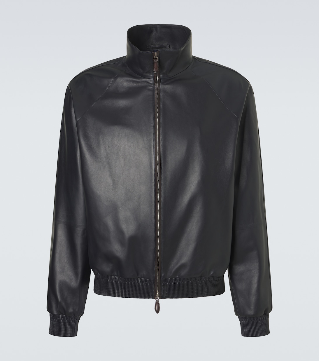 Veste blouson en cuir | Berluti