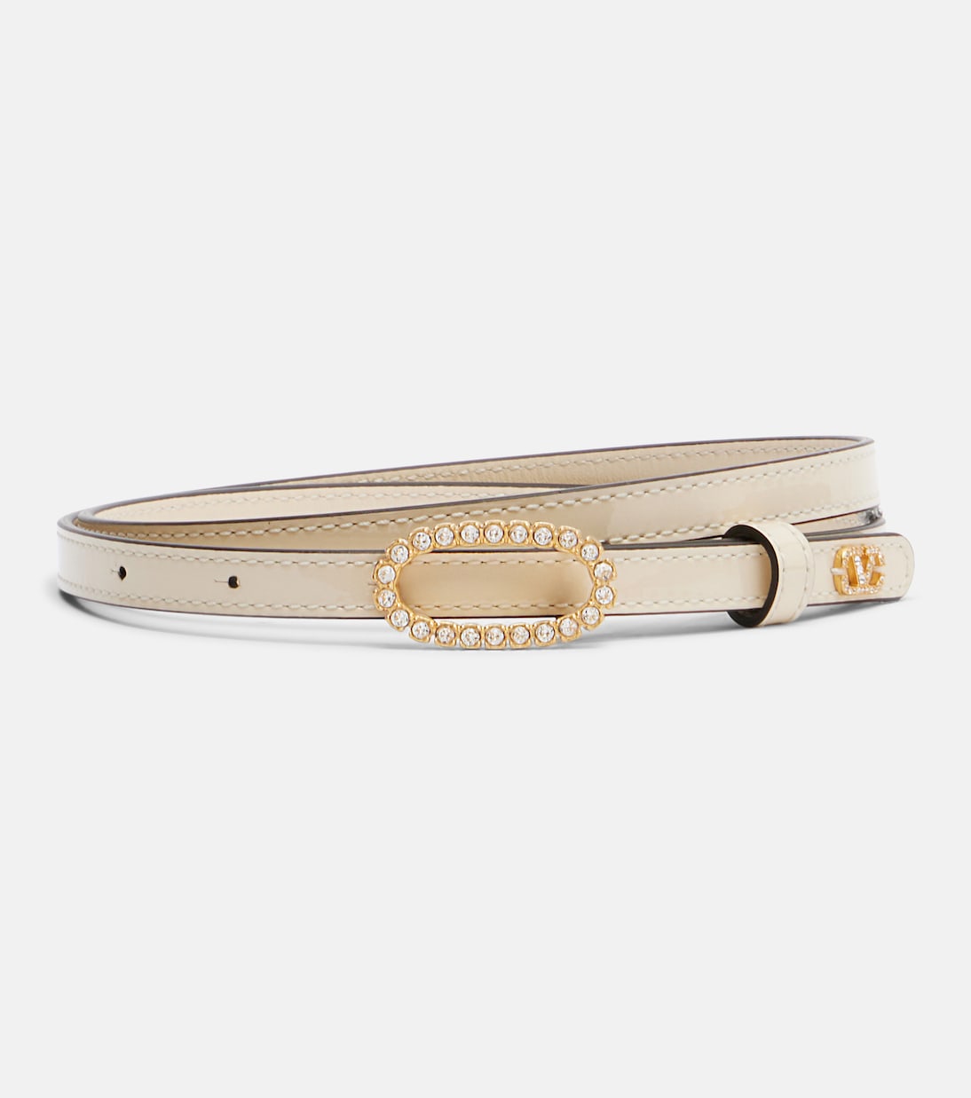 Embellished leather belt | Valentino Garavani