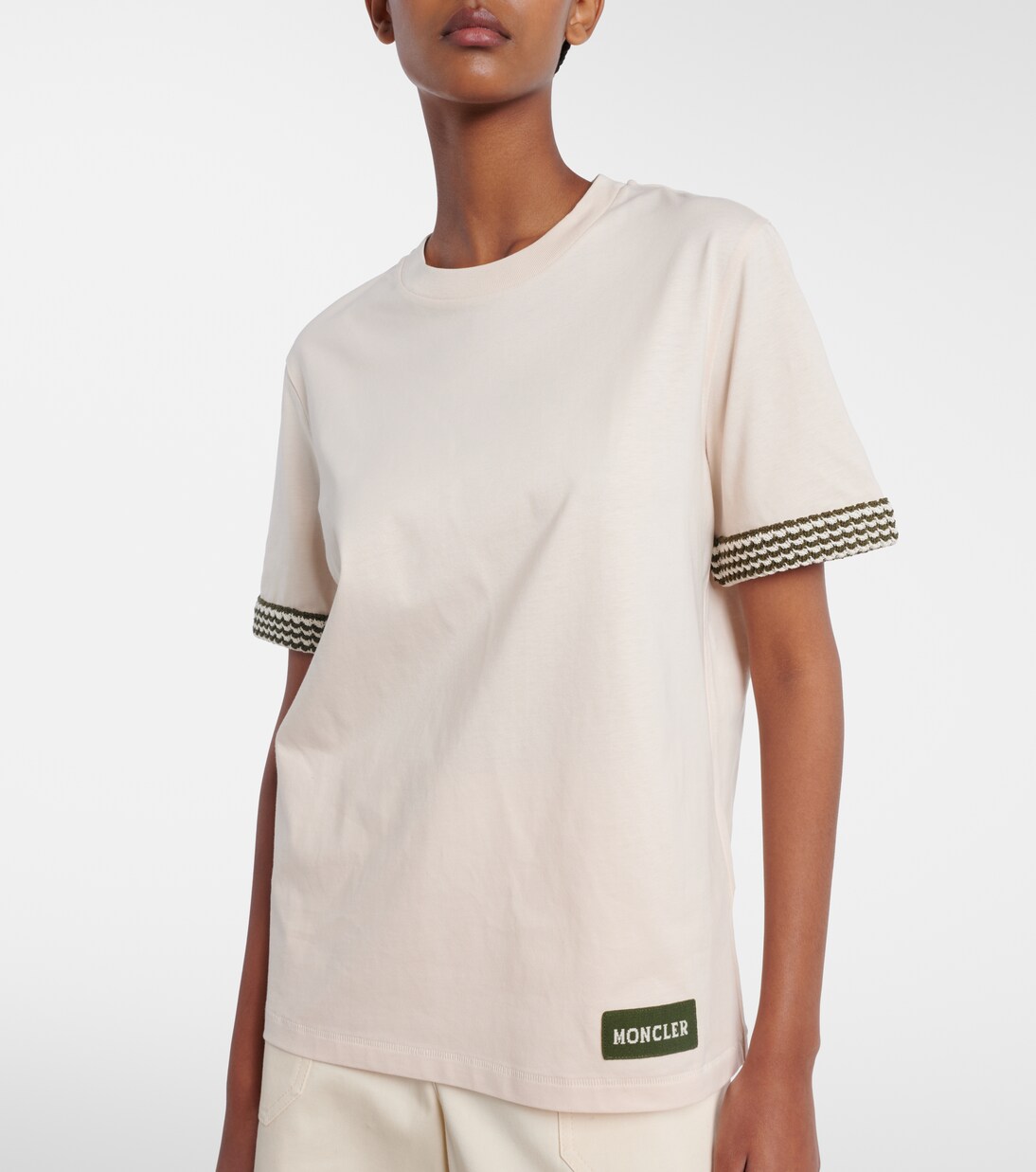 T-Shirt aus Baumwoll-Jersey | Moncler