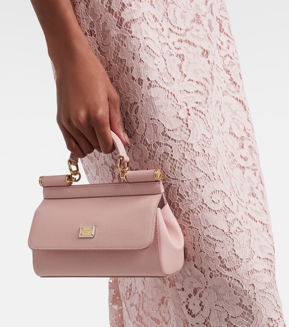 Sicily Mini leather top-handle bag | Dolce&Gabbana