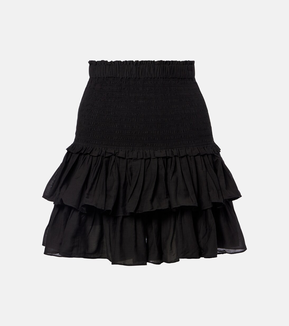 Naomi tiered cotton-blend miniskirt | Marant Etoile
