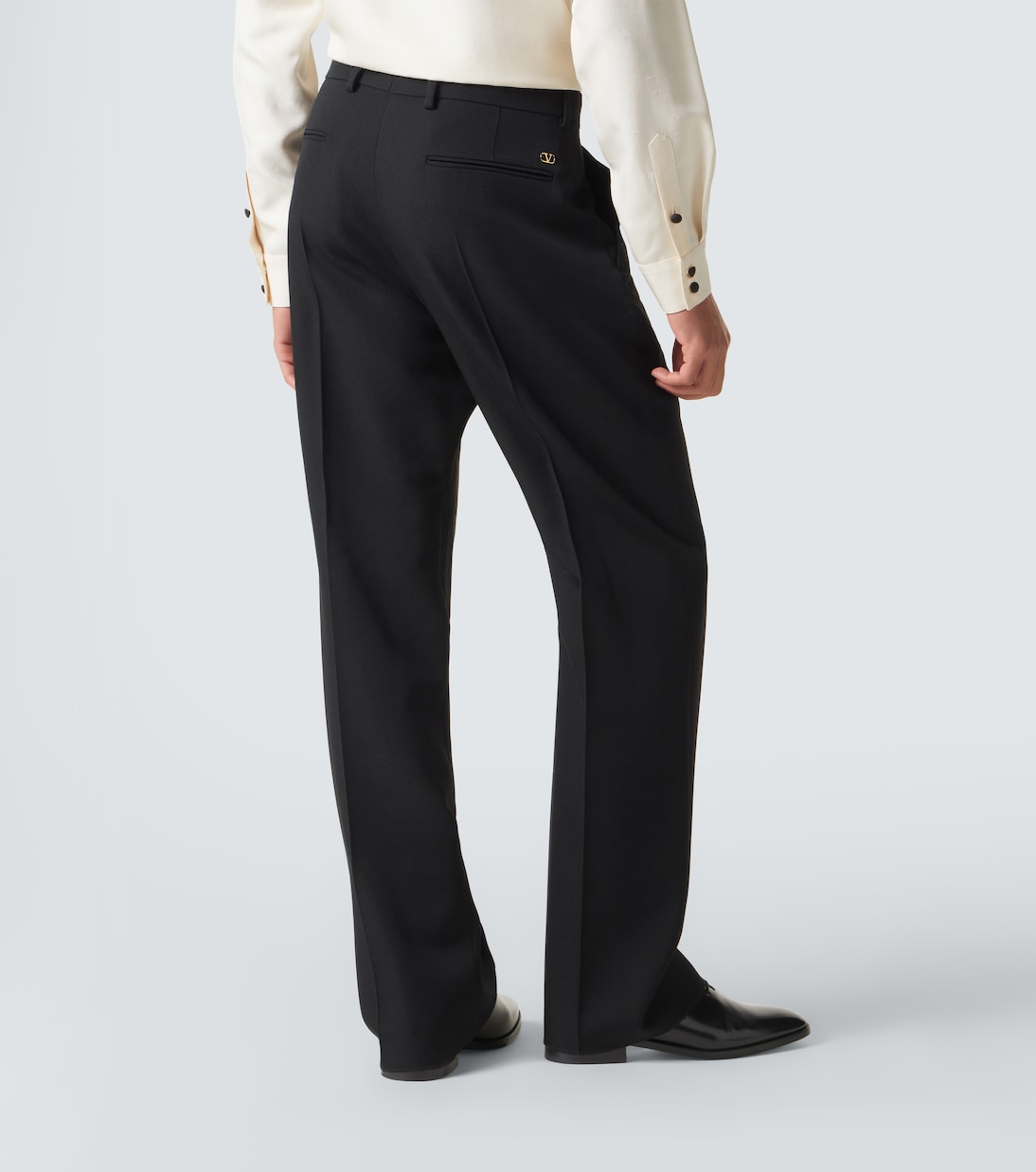 Smokinghose aus Schurwolle | Valentino