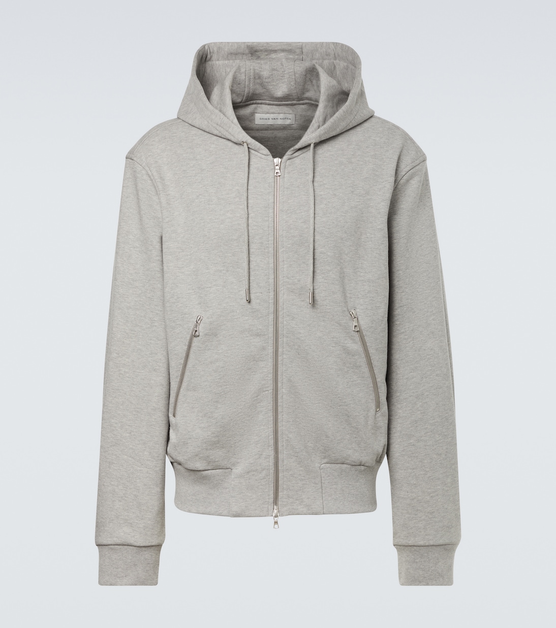 Cotton zip-up hoodie | Dries Van Noten