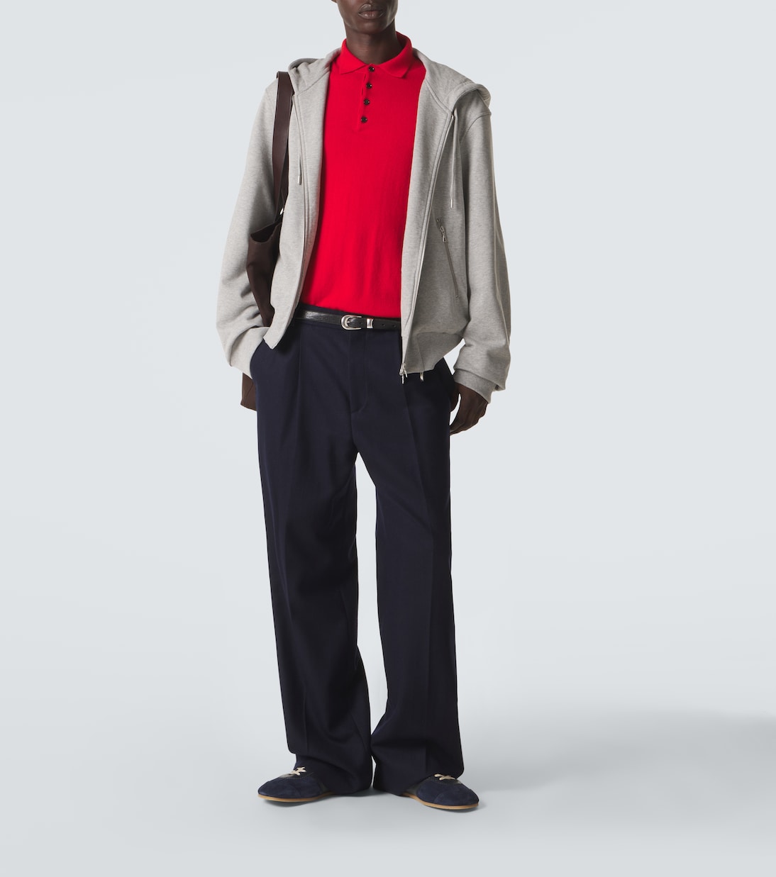 Cotton zip-up hoodie | Dries Van Noten