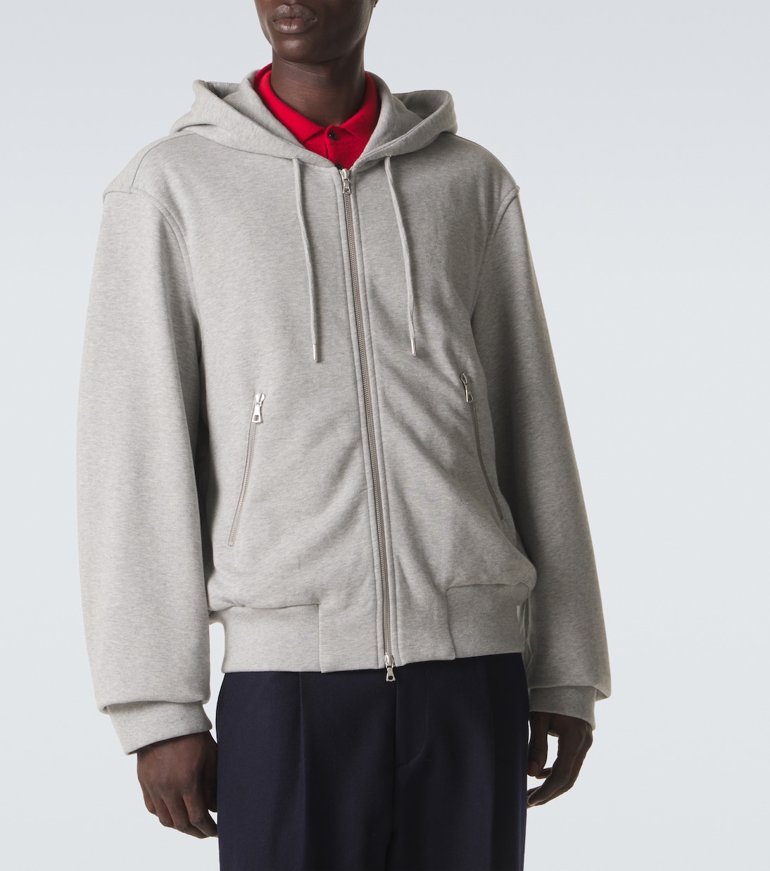 Cotton zip-up hoodie | Dries Van Noten