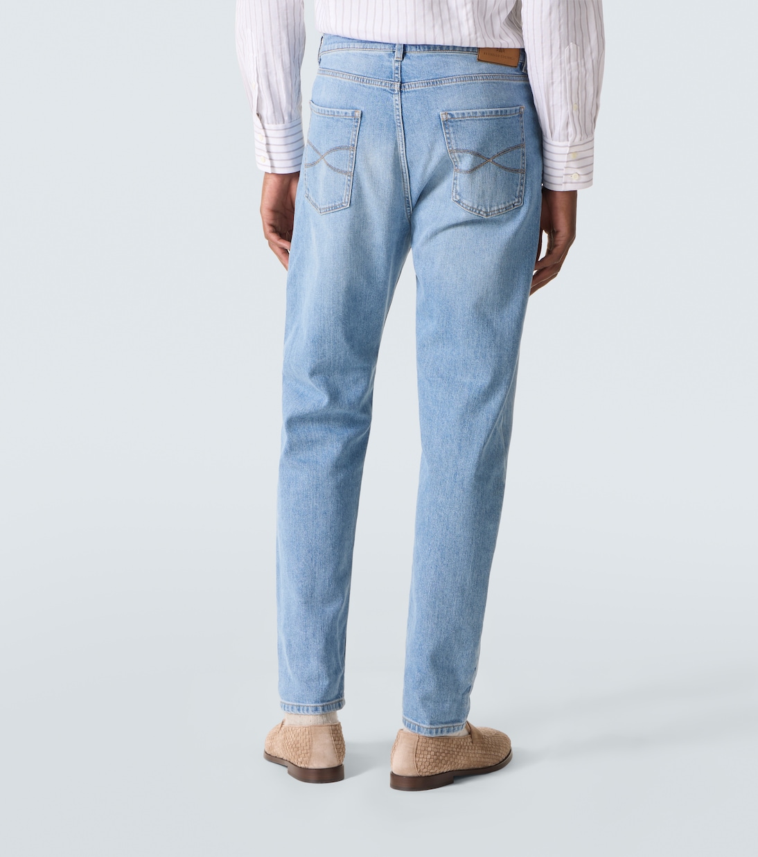 Mid-rise straight jeans | Brunello Cucinelli