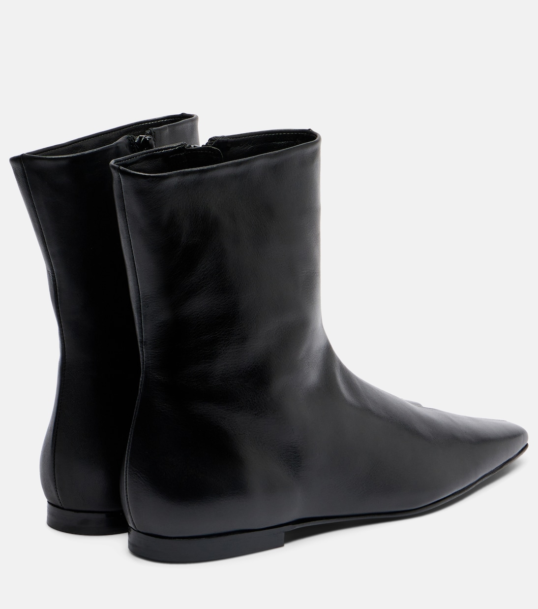 Leather ankle boots | Toteme
