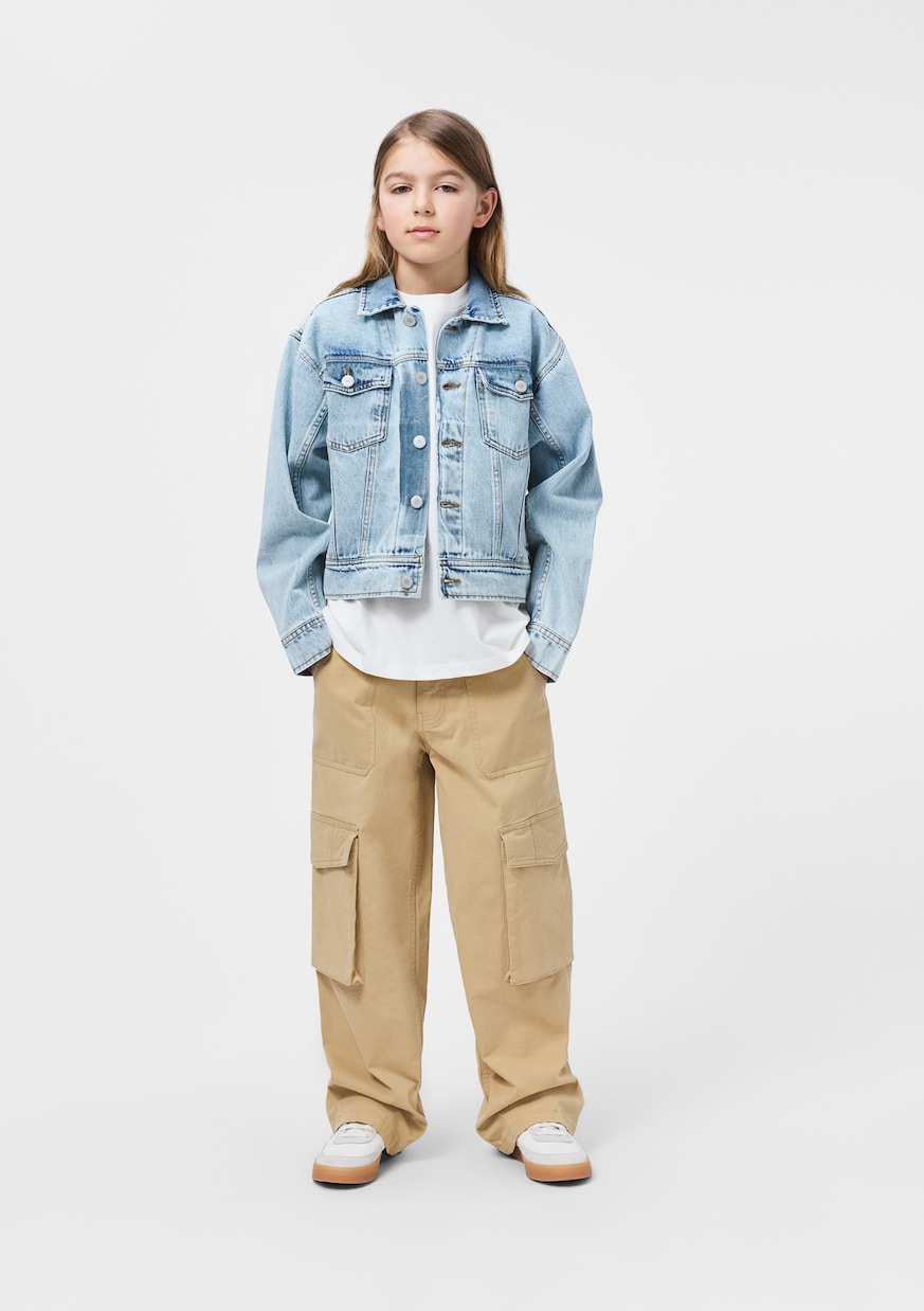 Pantalon cargo Alter en toile de coton mélangée | Molo