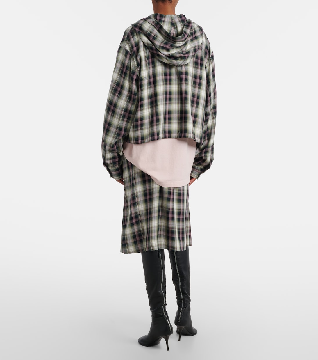 Izetta checked midi skirt | Acne Studios
