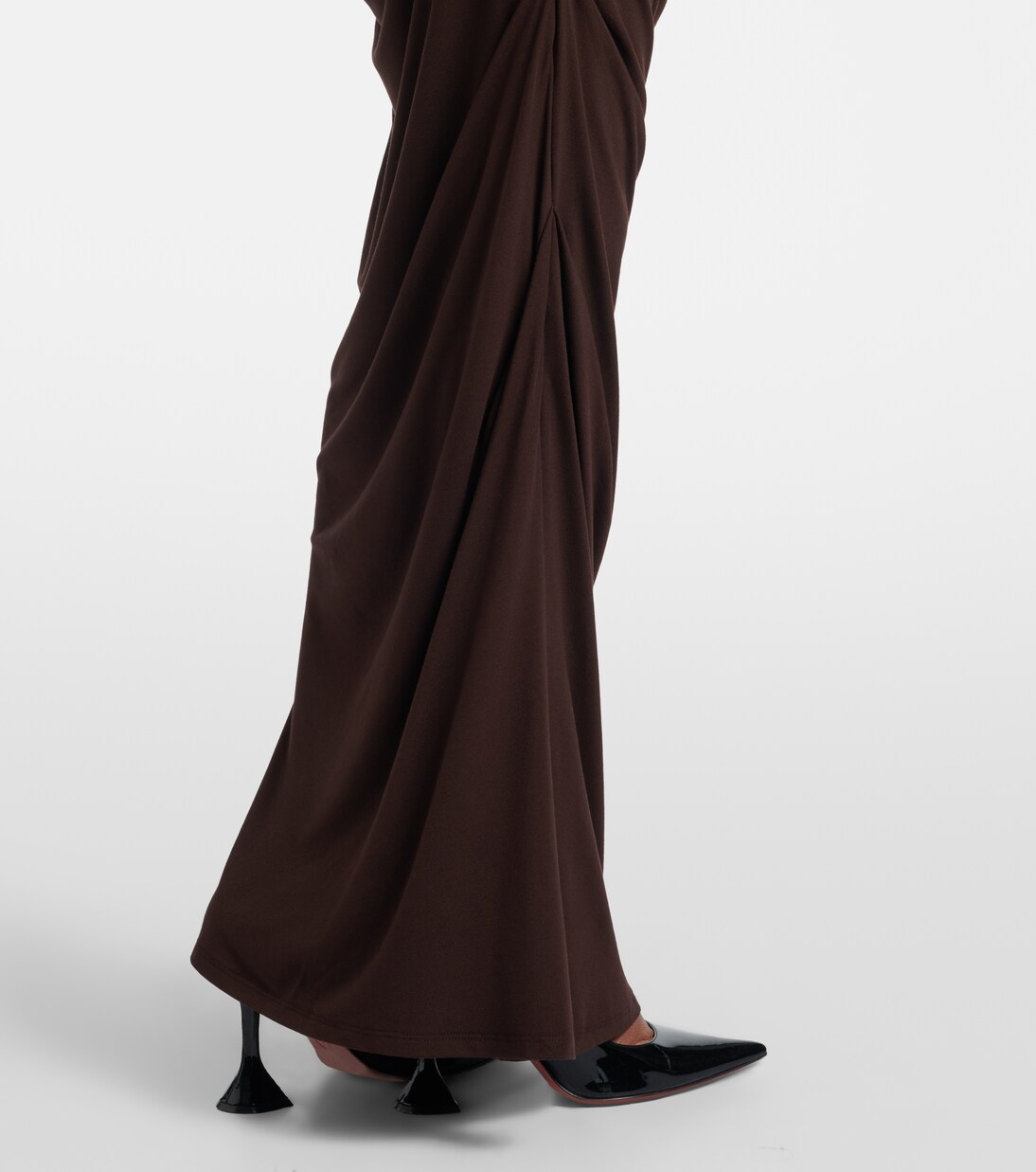 Draped maxi skirt | Entire Studios